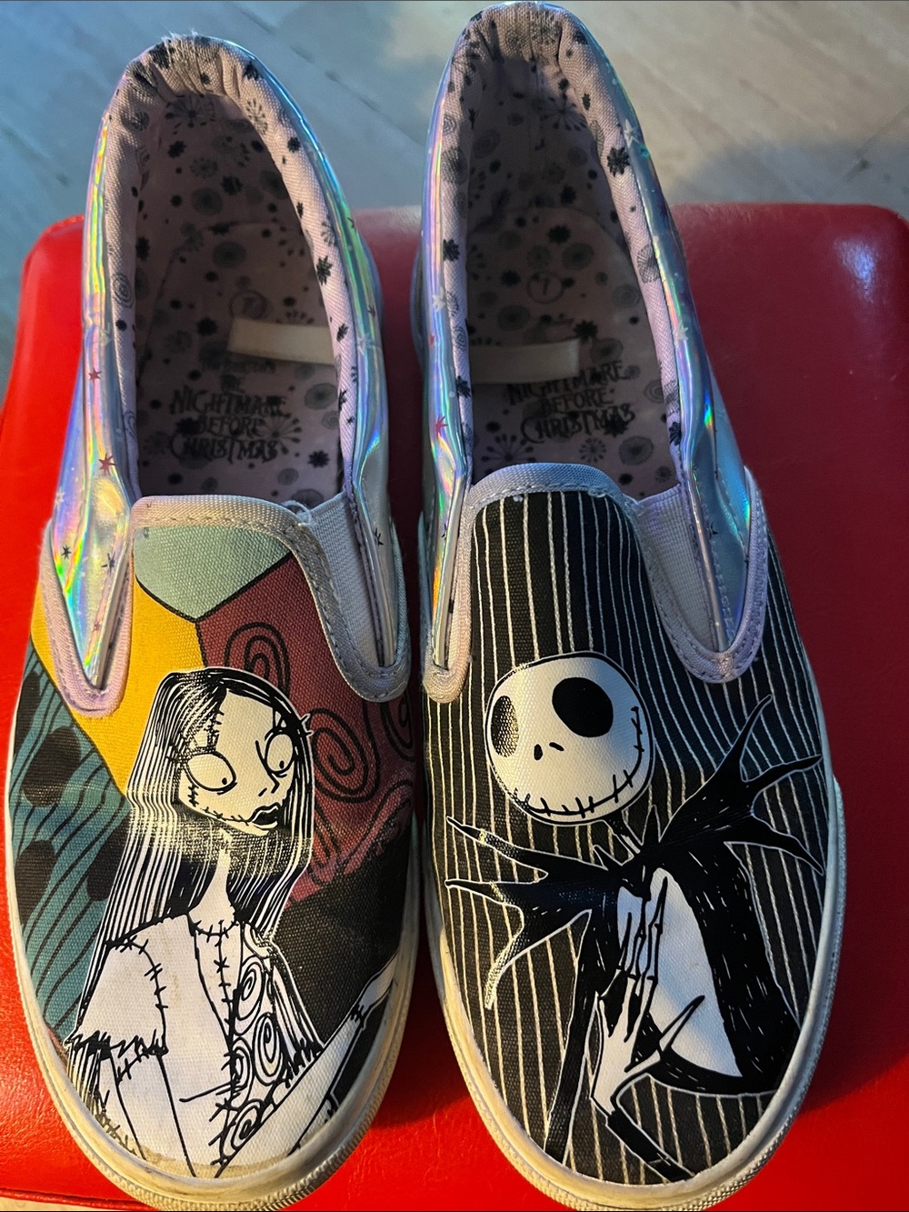Preowned Disney Nightmare before Christmas shoe